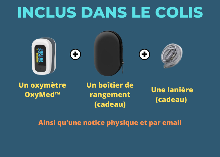 OxyMed™ – Oxymètre de pouls Médical – Saturomètre