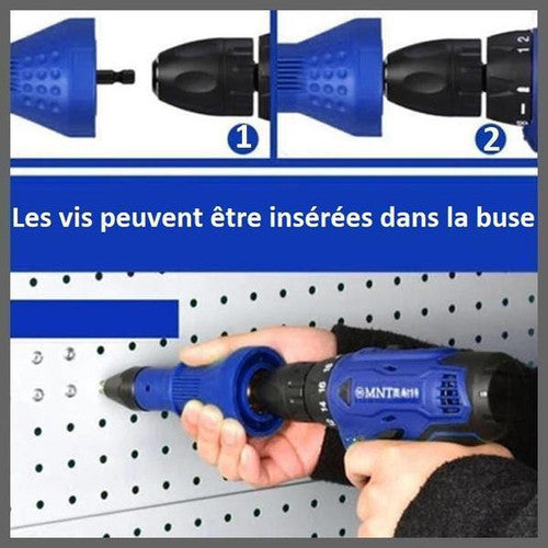 Adaptateur Pour Pistolet à Rivet Détachable