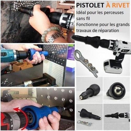 Adaptateur Pour Pistolet à Rivet Détachable