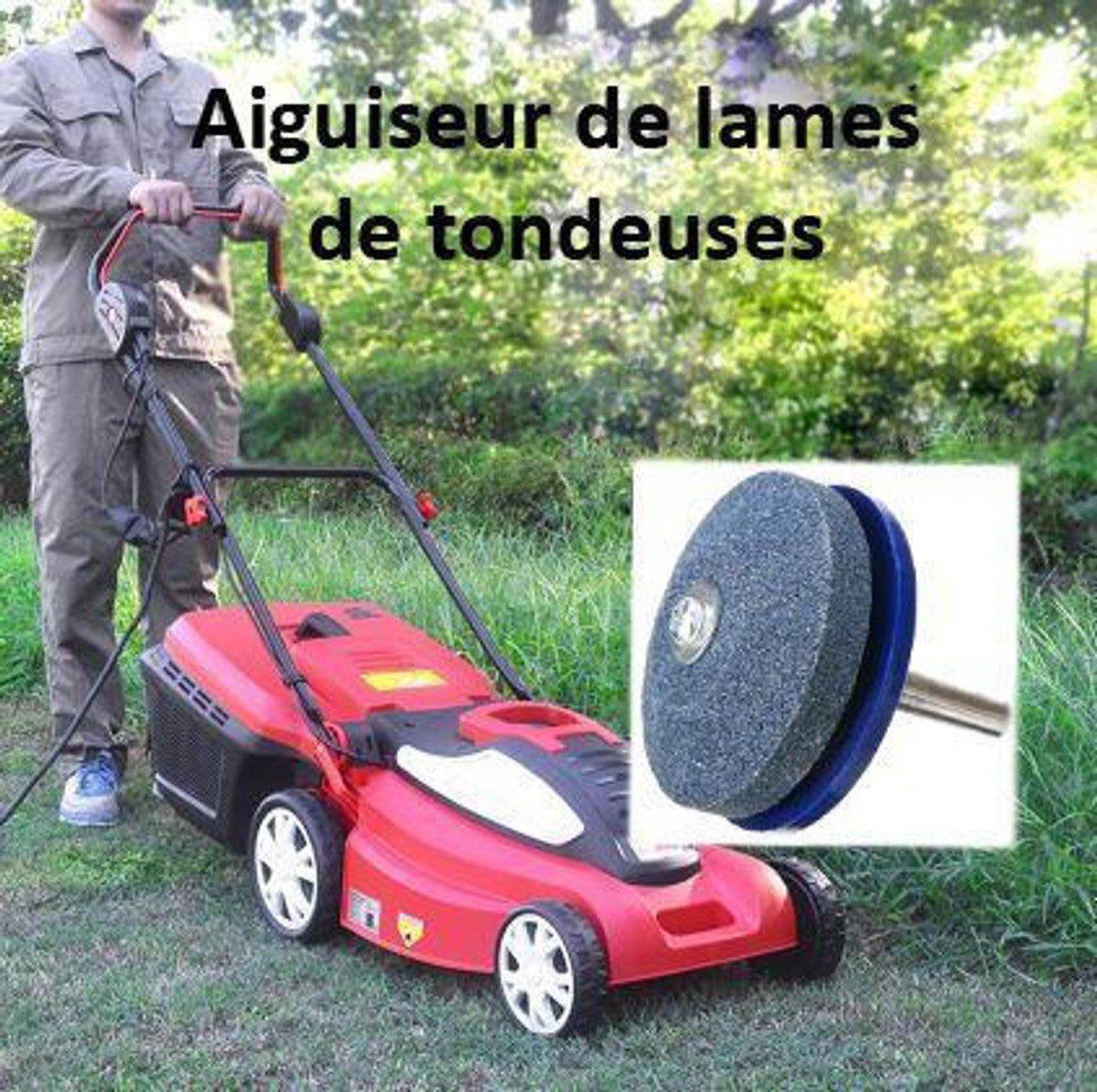 Aiguiseur de lames de tondeuses