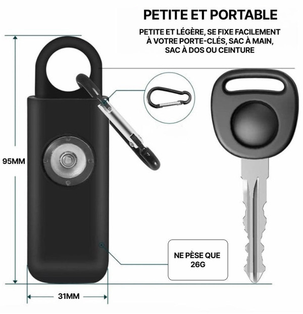 Alarme De Poche Anti Agression