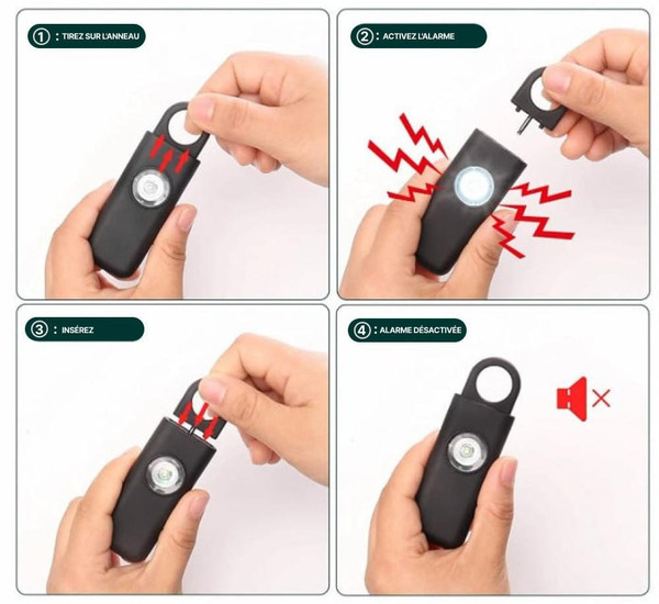 Alarme De Poche Anti Agression