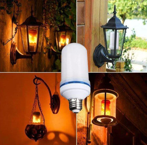 Ampoule LED Effet de Flamme Halloween