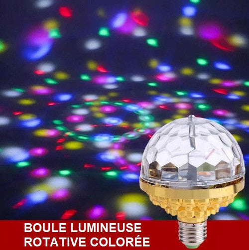 Ampoule Lumineuse Rotative Colorée