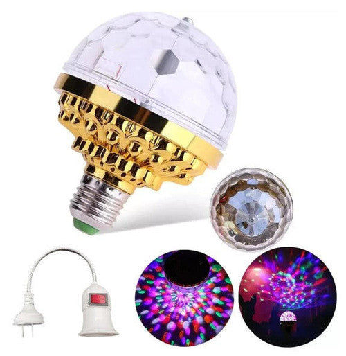 Ampoule Lumineuse Rotative Colorée