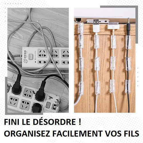 Attache-fils électriques (Lot de 20 pièces)