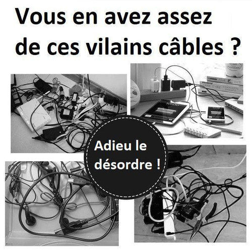 Attache-fils électriques (Lot de 20 pièces)