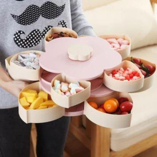 Boîte à apéritif En Forme De Fleur
