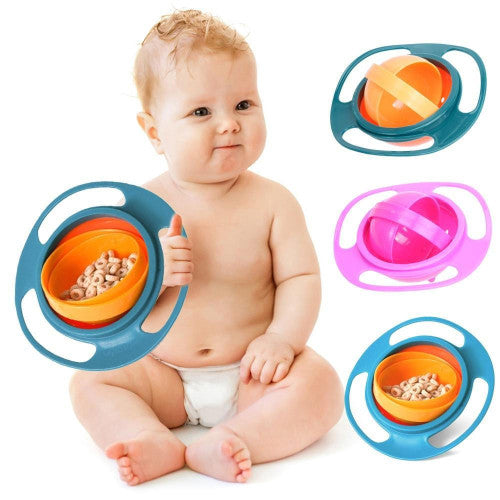 Bol Pour Bébé Anti-déversement - Rotation à 360°