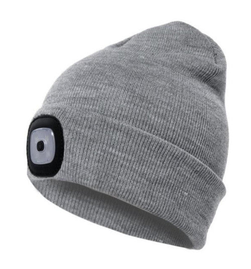 Bonnet En Laine Avec Lampe LED