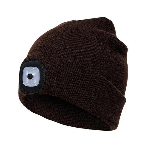 Bonnet En Laine Avec Lampe LED
