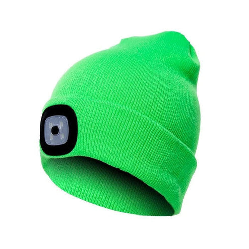 Bonnet En Laine Avec Lampe LED