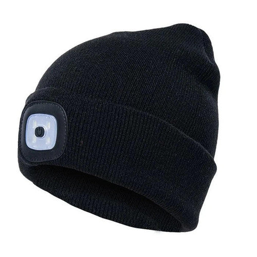 Bonnet En Laine Avec Lampe LED