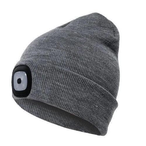 Bonnet En Laine Avec Lampe LED