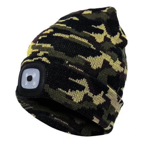 Bonnet En Laine Avec Lampe LED
