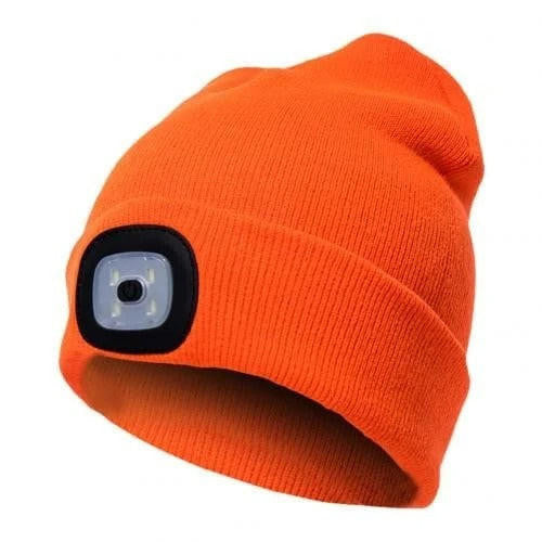 Bonnet En Laine Avec Lampe LED