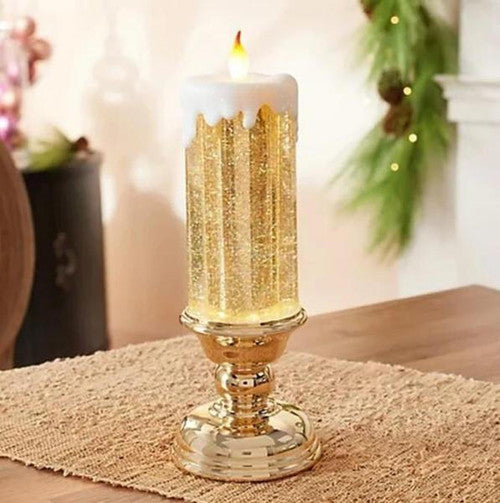 Bougie LED Rechargeable - Décoration De Noël