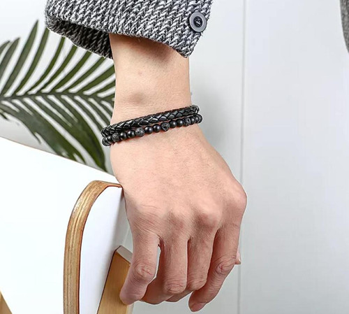 Bracelet De Perles En Hématite
