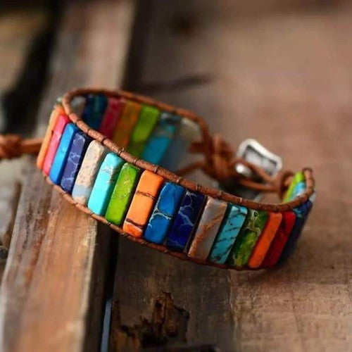 Bracelet de Positivité Rempli de Couleurs