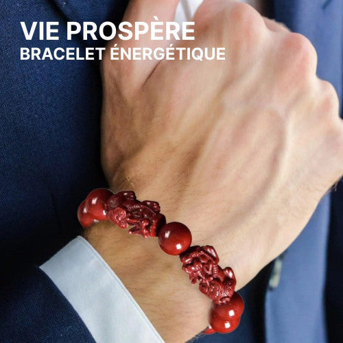 Bracelet Feng Shui En Cinabre