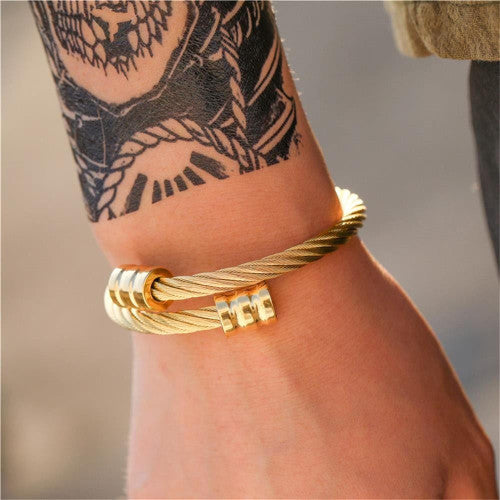 Bracelet Pour Perdre Du Poids En Titane Et Osmium