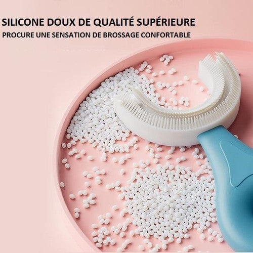 Brosse à Dents En Silicone Pour Enfants - KidsSafe™