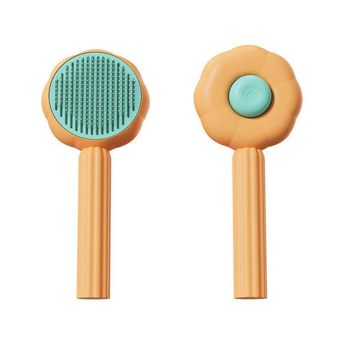 Brosse De Toilettage Chien et Chat Auto-Nettoyante