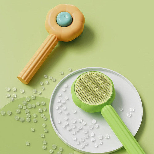 Brosse De Toilettage Chien et Chat Auto-Nettoyante