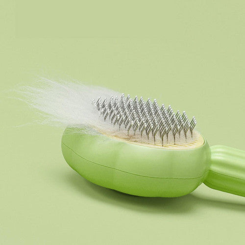 Brosse De Toilettage Chien et Chat Auto-Nettoyante