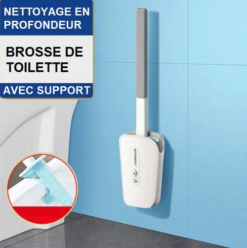 Brosse De Toilette En Silicone