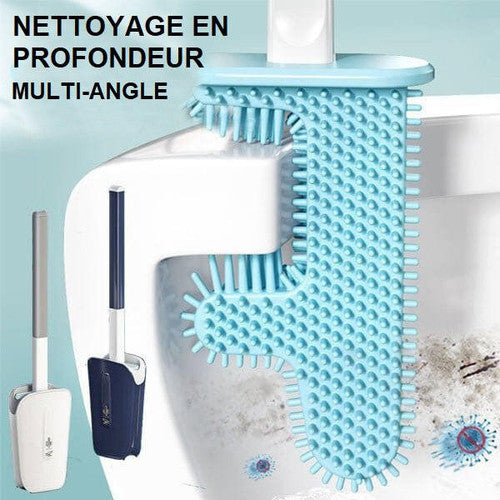 Brosse De Toilette En Silicone