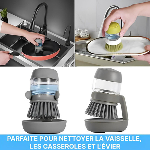 Brosse Vaisselle Avec Réservoir