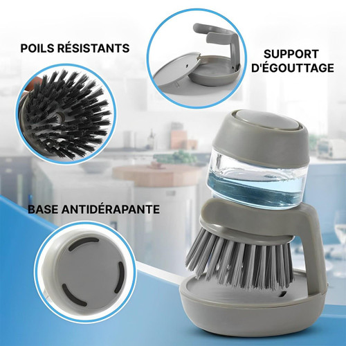 Brosse Vaisselle Avec Réservoir