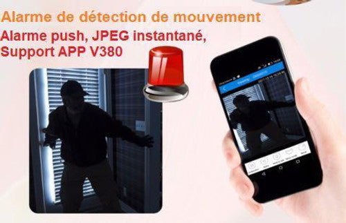 Caméra De Surveillance Ampoule IP Wifi