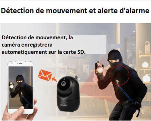 Caméra de Surveillance Ingénieuse Wifi