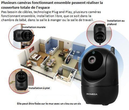 Caméra de Surveillance Ingénieuse Wifi
