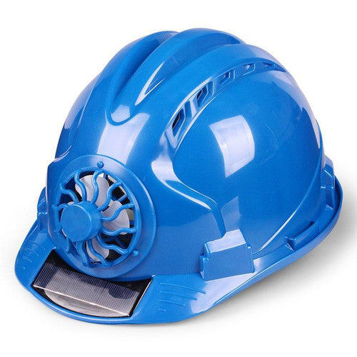 Casque de chantier résistant ventilateur à énergie solaire