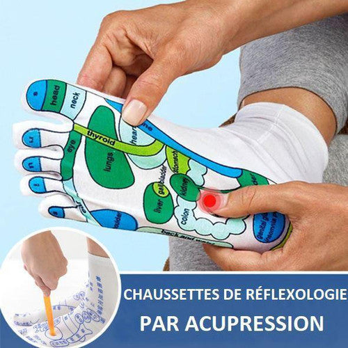Chaussettes De Réflexologie Par Acupression