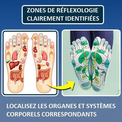 Chaussettes De Réflexologie Par Acupression