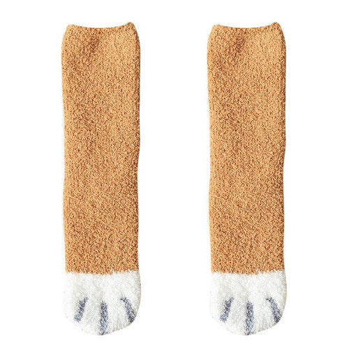Chaussettes d’Hiver Pattes De Chats
