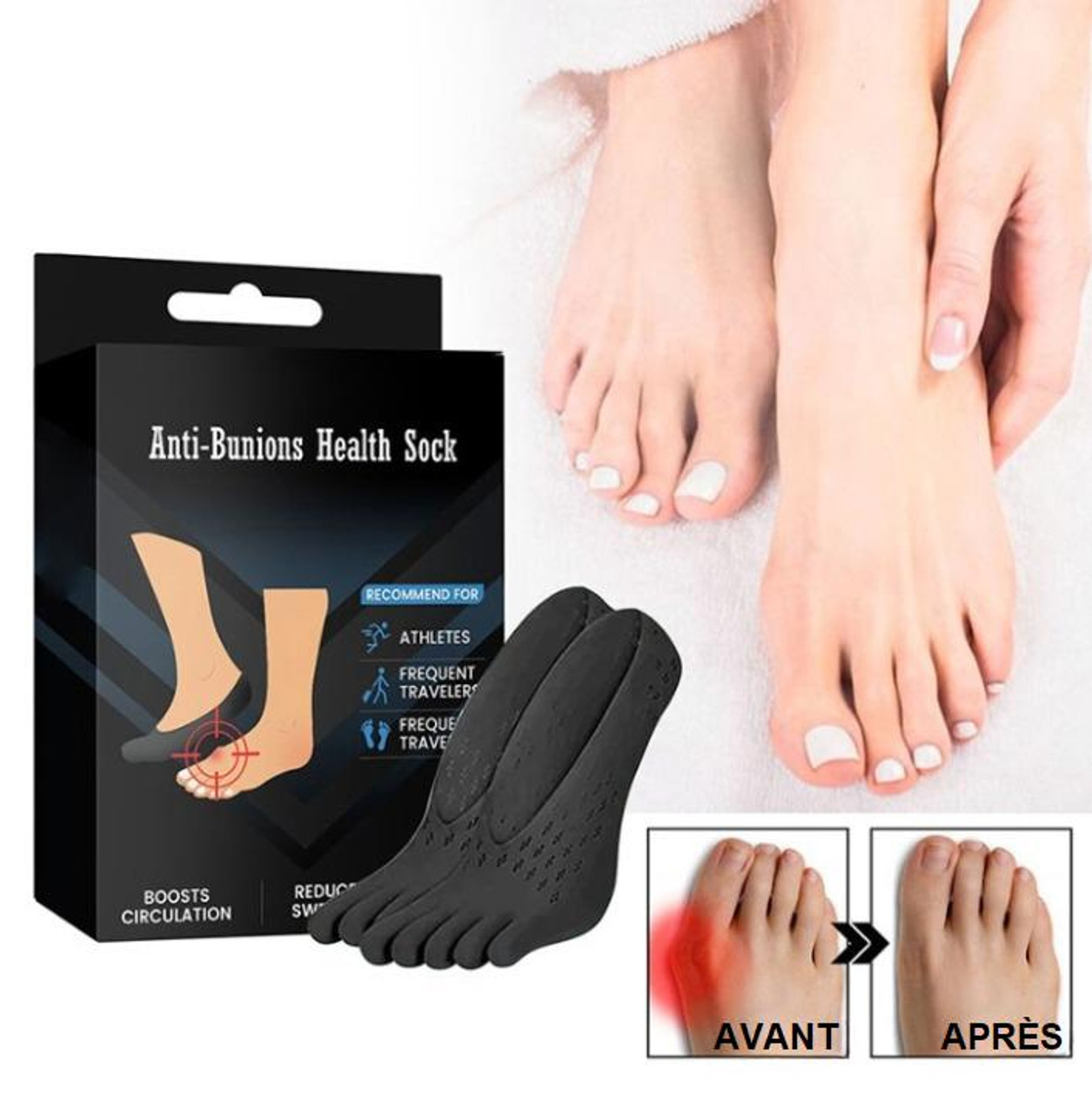 Chaussettes Orthopédiques Anti-oignons