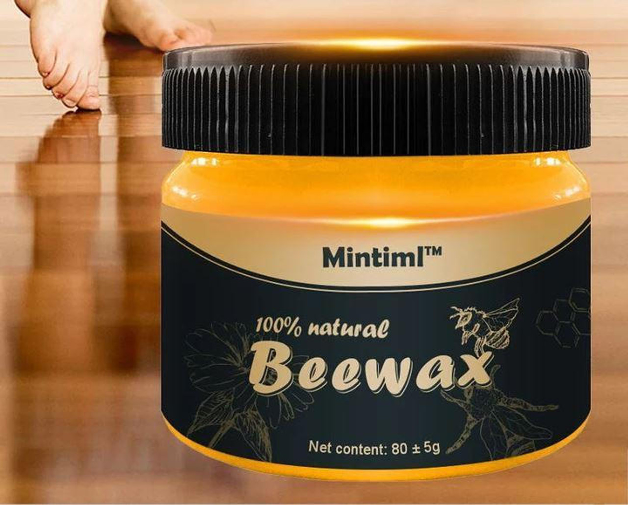 Cire d'Abeille Naturelle Pour Le Polissage Des Meubles