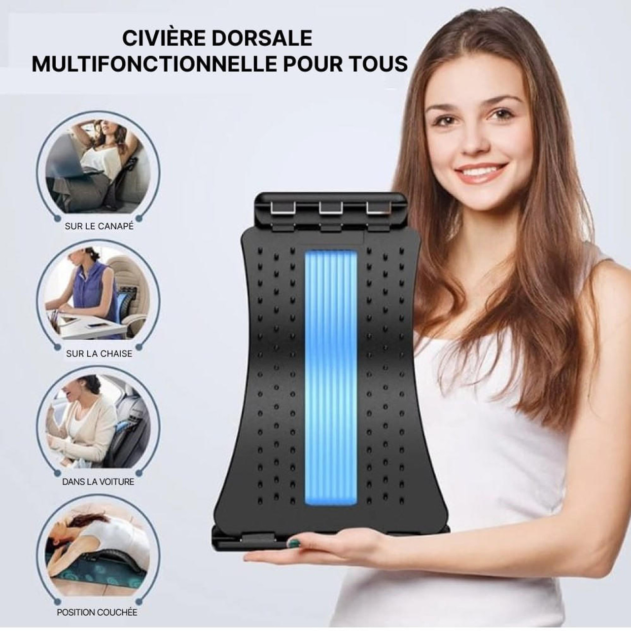 Civière Dorsale Orthopédique - Etirement Dos