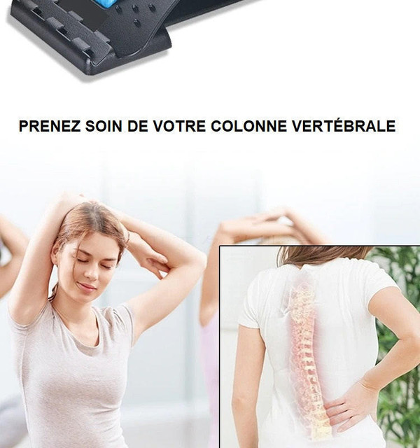 Civière Dorsale Orthopédique - Etirement Dos