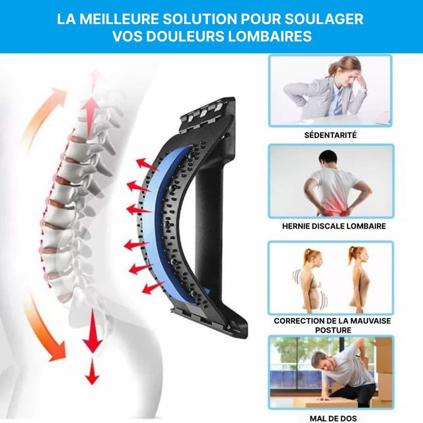 Civière Dorsale Orthopédique - Etirement Dos