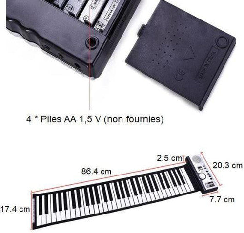 Clavier Piano Electronique Portable