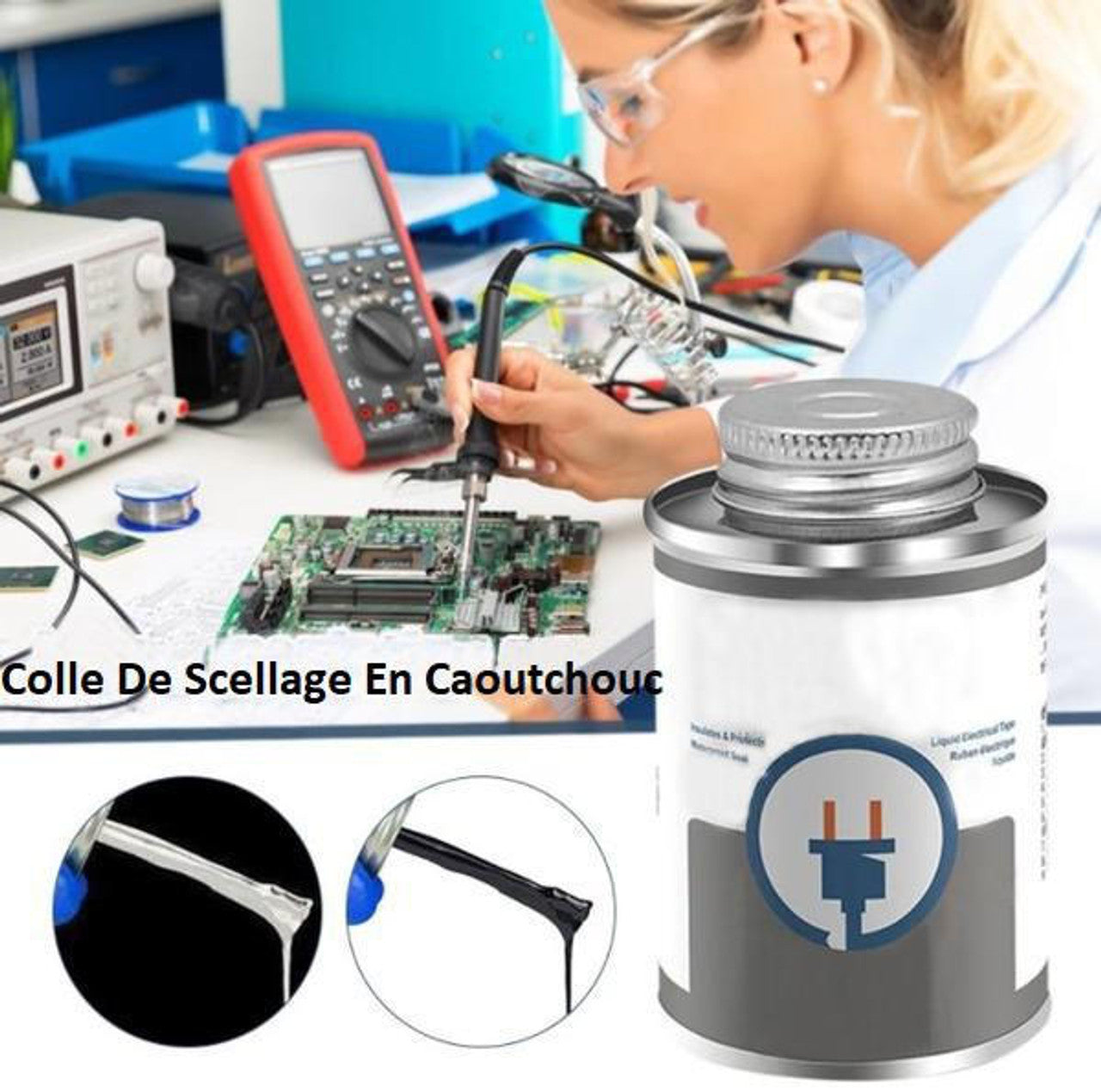 Colle De Scellage En Caoutchouc