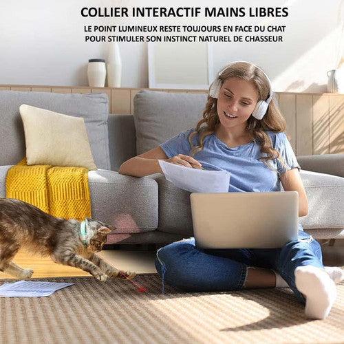Collier Laser Pour Chat Automatique