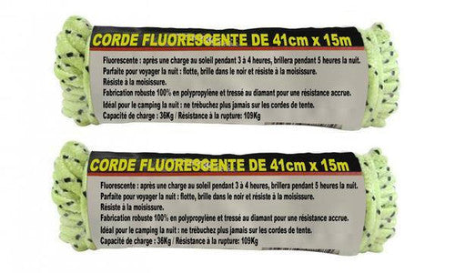Corde Fluorescente pour Tente