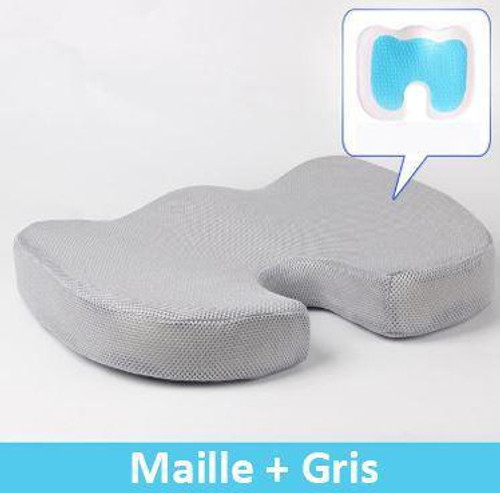 Coussin de siège orthopédique en gel